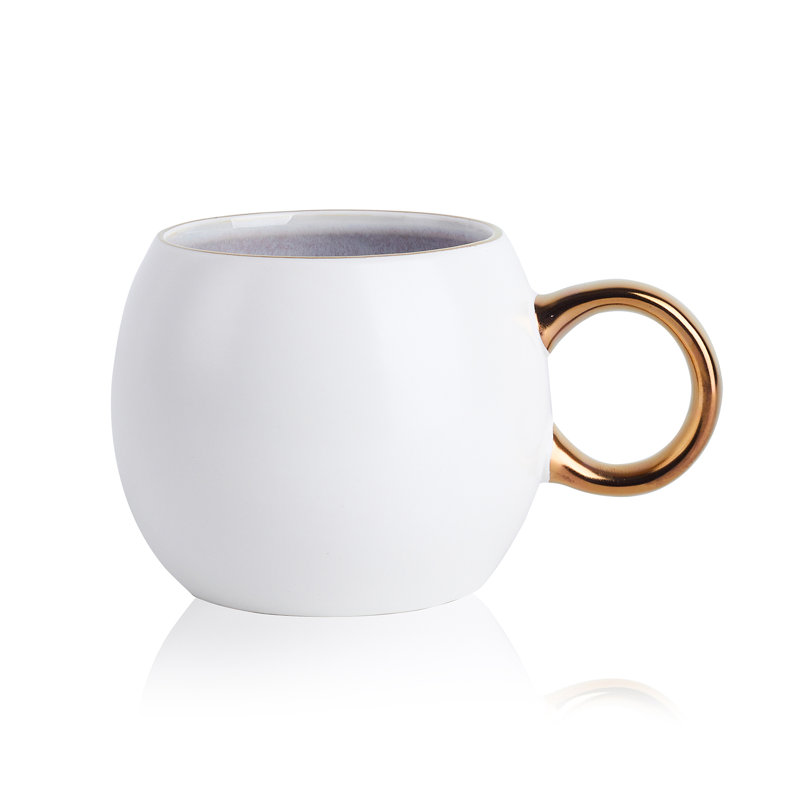 Stone Lain Josephine 4-Piece Mug Set Porcelain, Purple