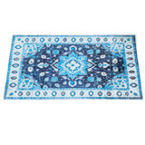 Beautiful Floral Bohemian Skid-Resistant Accent Rug