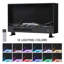 Belfry Heating 83 cm W Black Recessed Wall Mounted Electric Fireplace with 5120 BTU