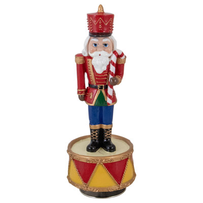 Figurine casse-noisette musicale de Noël 8,25 po