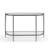 Stylish & Modern Addlie Versatile Steel Frame Fluted Glass Trendy 43.11" x 29.52" Console Table-341589070