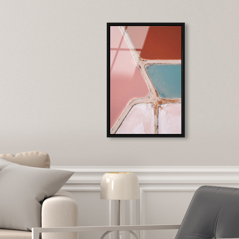 Perfectly Aligned Print by Oliver Gal, 11"H x 16"W, Black Floater Frame