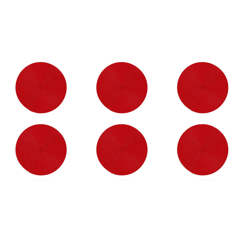 Abstract Round, Red