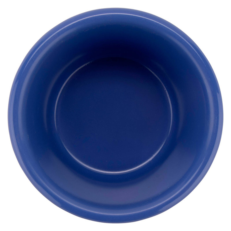 GET Plat de cuisson en mélamine et ramequin, Bleu