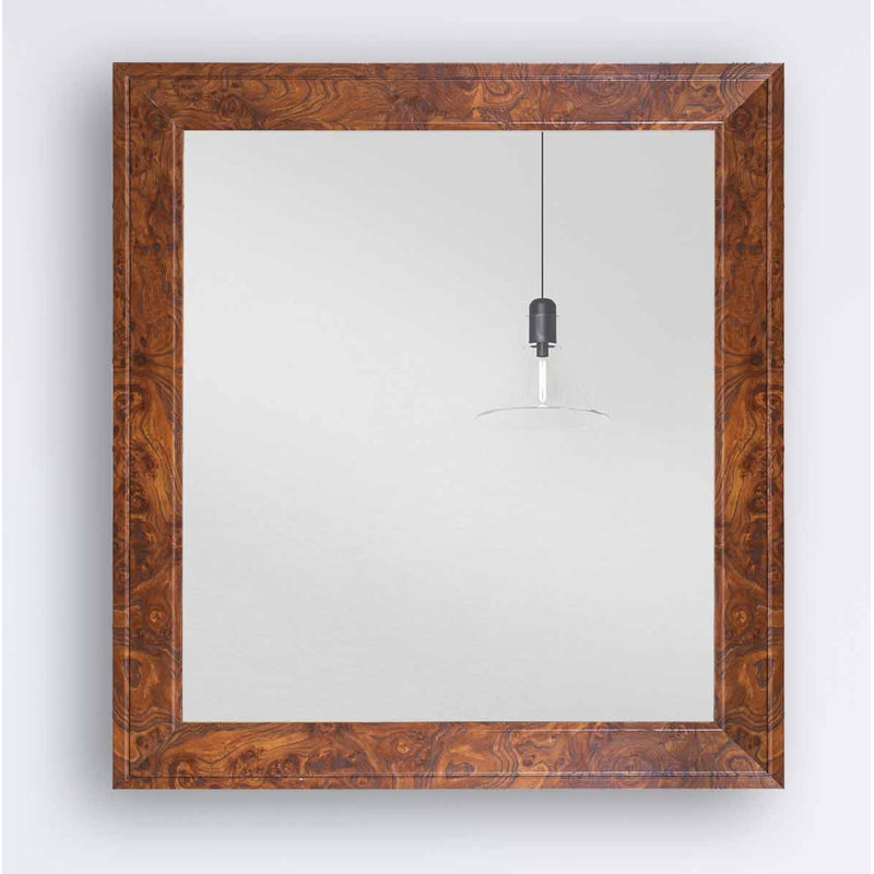 Miroir décoratif Adalberto, 39,5 po x 39,5 po