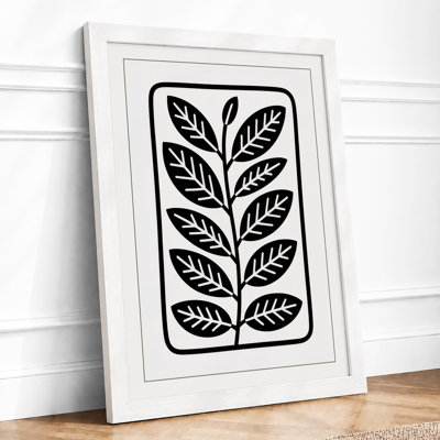 Symmetrical Plant Study Botanical - Print