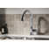 Ludington Pull-Down Single-Handle Kitchen Sink Faucet with Two-Function Sprayhead