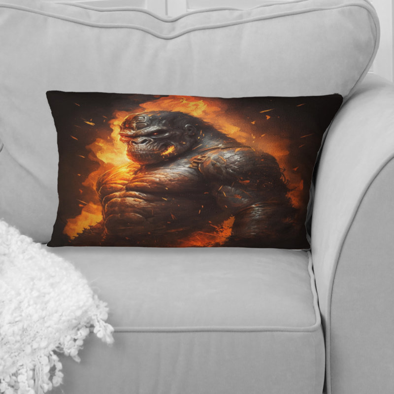 Coussin Gorilla Fireball