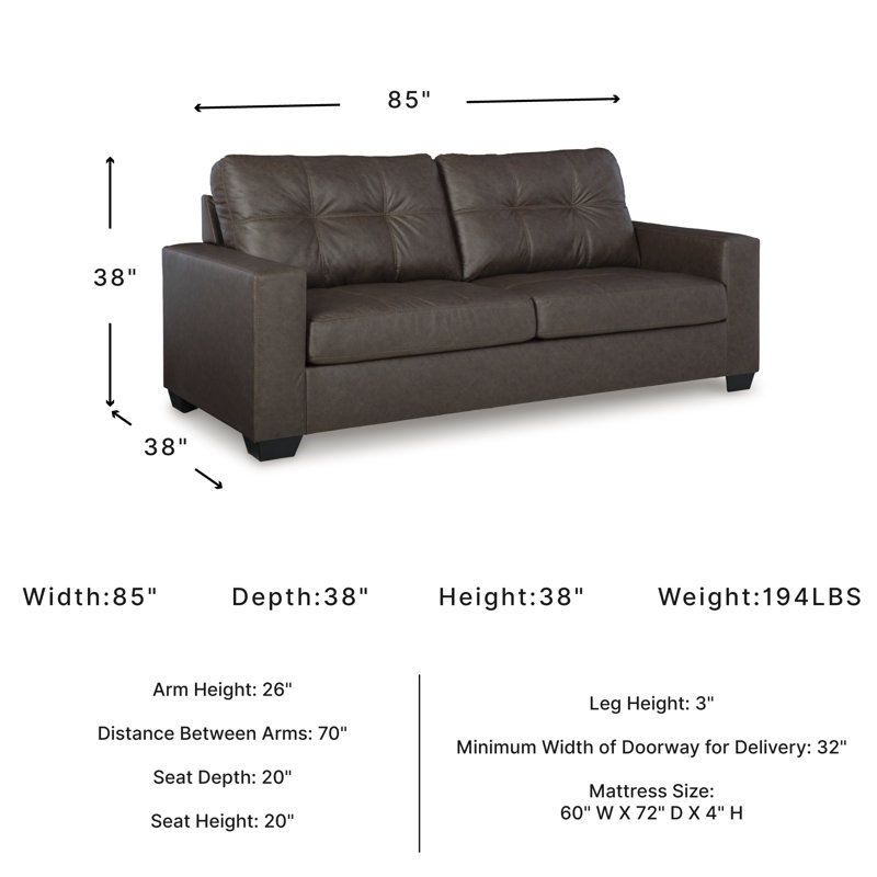 Brakefield Queen Sofa Sleeper, Brown