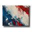 Art mural en toile «Red White And Blue» par Andreas Magnusson par George Oliver, 54 po x 40 po-1835112156