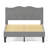 Upholstered Platm Bed Frame