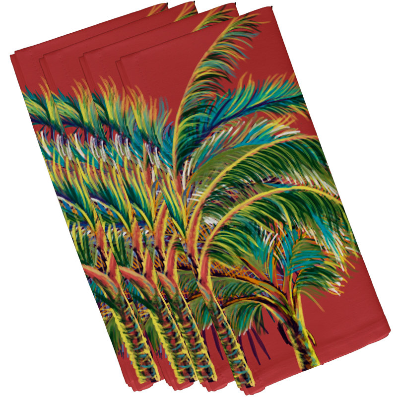 Ensemble de serviettes 4 pièces Thaney, Corail