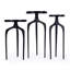 Table d'appoint en aluminium Ansel