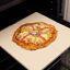 Old Stone Cordierite Square Pizza Stone 4 Piece Set, 7.5x7.5-inch, Beige