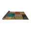 Tapis décoratif multicolore à motif abstrait-889061917