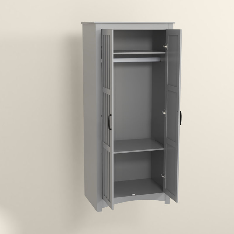 Armoire en bois manufacturé Bernestine