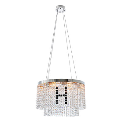 Luminaire moderne en cristal pour lustre de salon