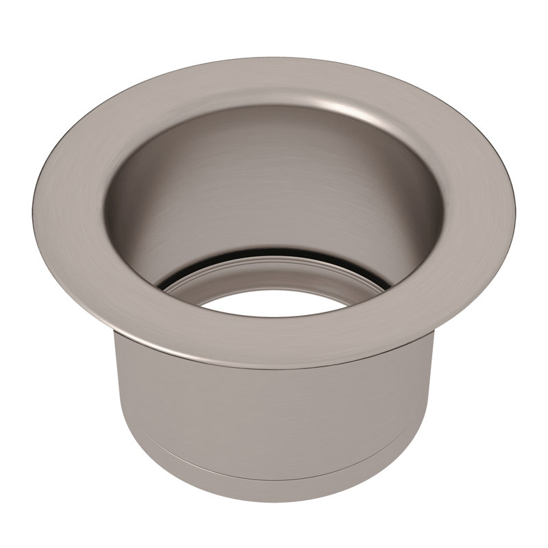Extended Disposal Flange, Satin Nickel