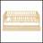 Daybed Wood Bed With Two Drawers-1584612192