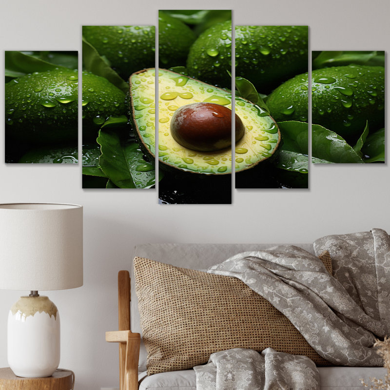 Modern Food & Beverage Wall Decor on Metal
