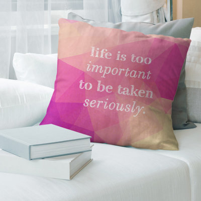 Reversible Pillow Cover