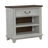Chalita Bedside Chest w/ Open Shelf & Basket, 1 Drawer, & Built-In Charging Station