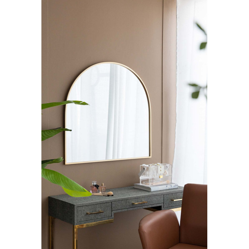 Miroir décoratif arqué, 31 po x 33 po