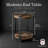 Modesto Round End Table with Shelf