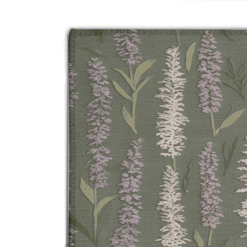 Tapis d'intérieur et d'extérieur brun Botanical, Rectangulaire 8 pi x 10 pi