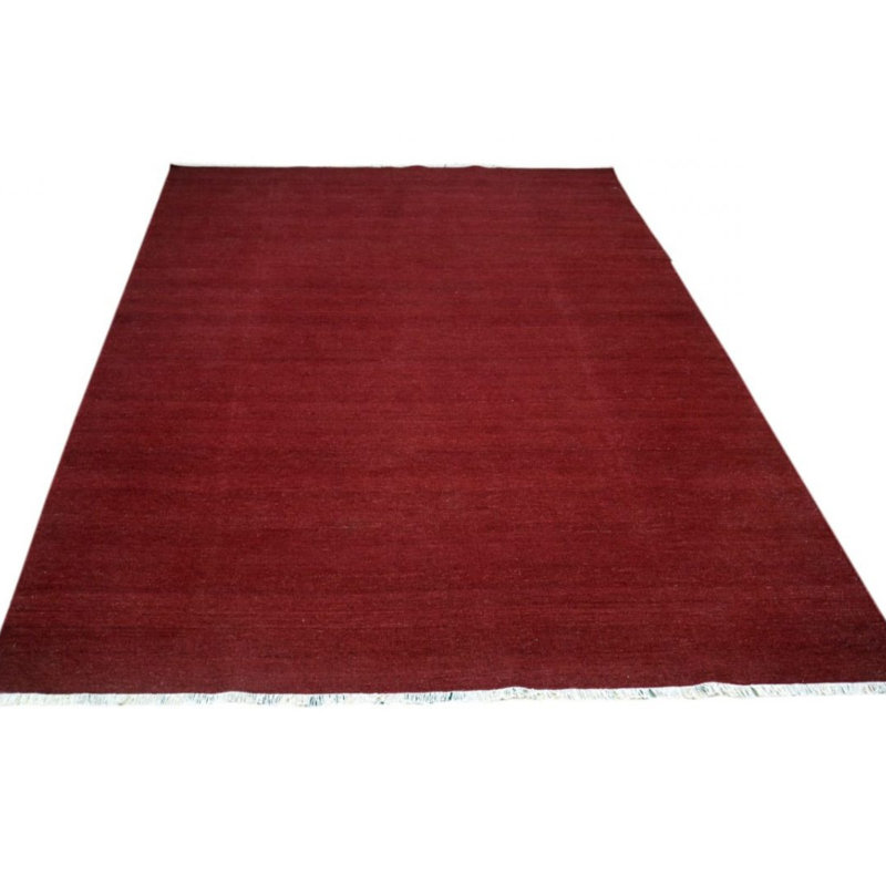 Hersh Solid Colour Hand Woven 200cm X 280cm Area Rug