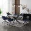Dantoni Metal Base Dining Table-1723281721