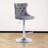 360°Swivel Bar Stools with Sliver Base-245266673