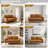 Dotson 58" Velvet Round Arm Sofa Loveseat-1233094830