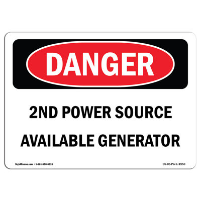 OSHA Danger Sign