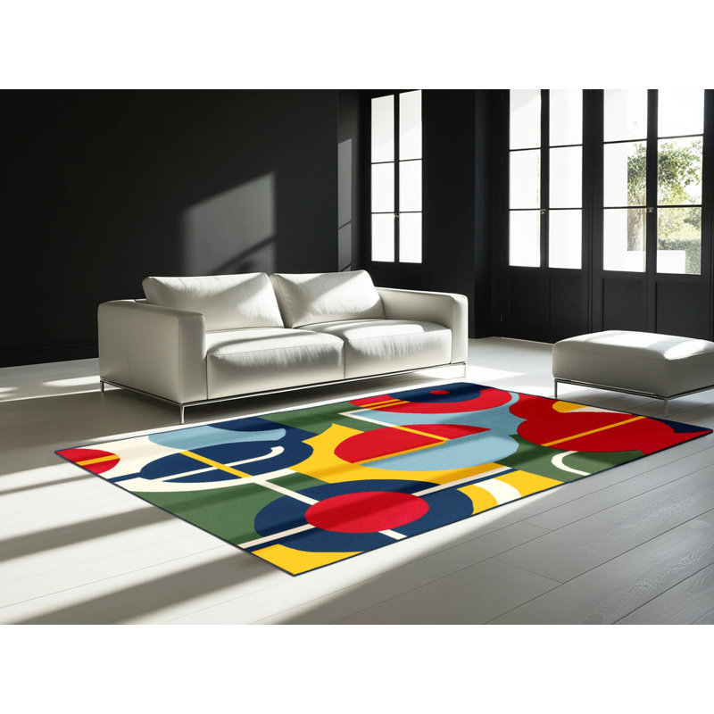Jaunty Wobble Rug, Round 4'