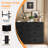 Verdi 7 Drawer 39.3" W Chest of drawer with Wood Top & Fabric Drawer-1852349158