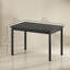 Table de salle à manger Table de ferme avec cadre en bois pour la salle à manger