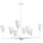 Pinellas 8 - Light Dimmable Tiered Chandelier-94230762