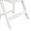 Chaise pliante rembourrée