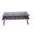 Darrell Reclaimed Printing Block Glass Top Coffee Table 