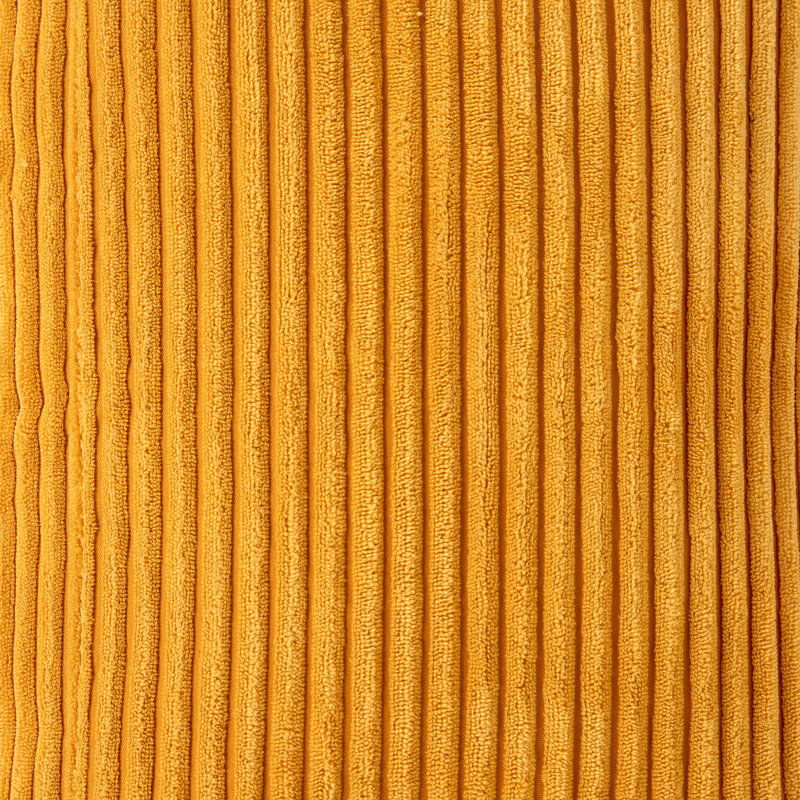 icon Amara Beanbag Footstool Corduroy Navy Blue, Ochre Yellow