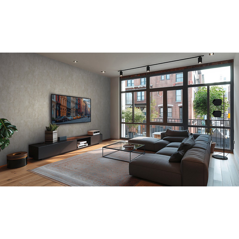 Galerie Horizon Industrial Texture Wallpaper, Grey
