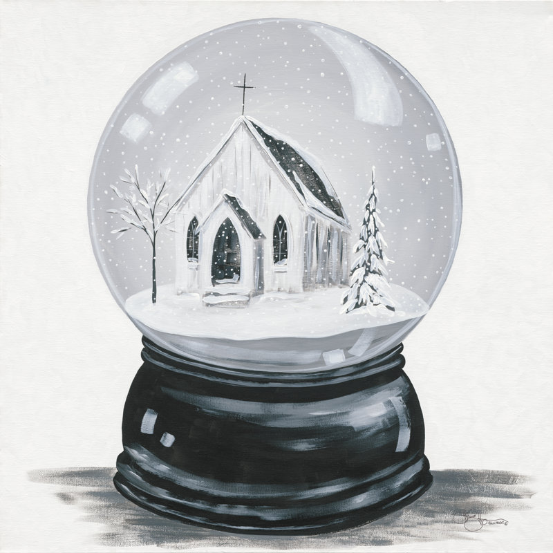 «Silent Night» par Hollihocks, reproduction d'art, H 36 po x l 36 po, Non, Toile tendue