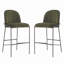 Tabouret de bar rembourré en métal-2027366292