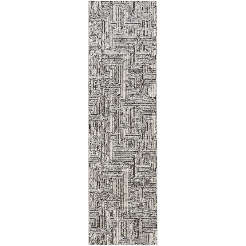 Calvin Klein Irradian Geometric Area Rug, Runner 69 x 229cm