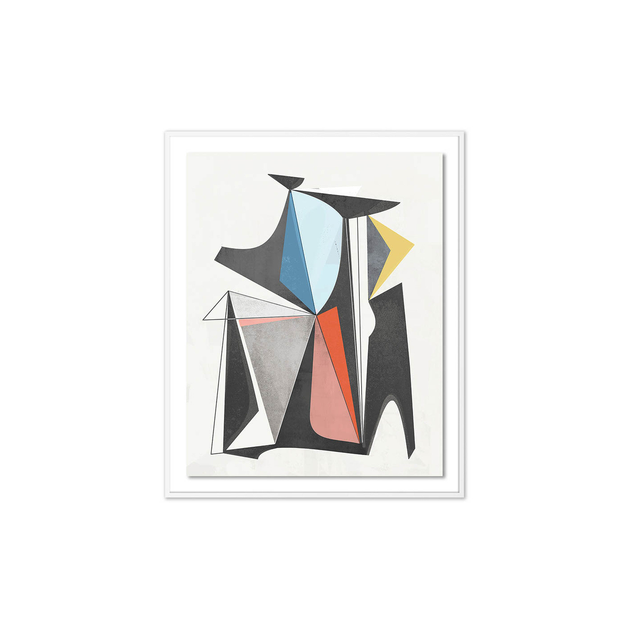 M7V2 by Bangbouh Studio, White, 60" H x 49" W x 2.5" D