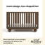 Lit de bébé convertible 5-en-1 Amalfi Deluxe avec garde-corps en prime-116273621-122026935