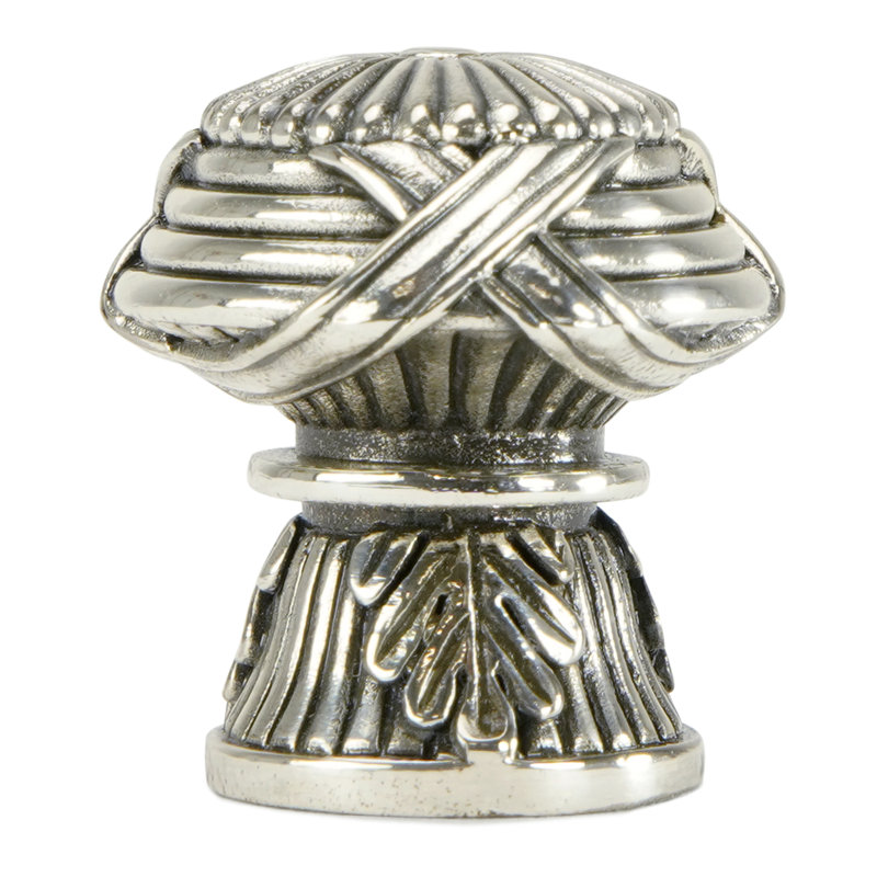 HYDE PARK KNOB, Burnished Silver