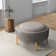 Chynna Upholstered Round Storage Ottoman