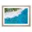 Fuvahmulah Island in the Maldives in Abstract - Framed Print-55726864-55726866